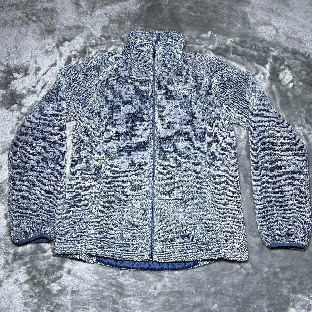 The‎ North Face Sweater Women Size Small Blue Fleece Orsito 2 Full Zip Fleece